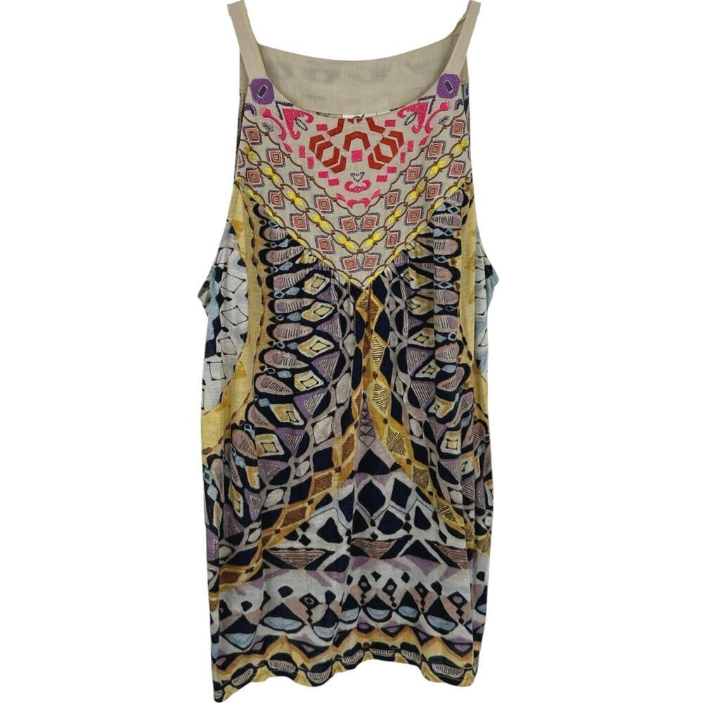 Anthropologie One September Boho Embroidered Tank Top Women XS - Picture 1 of 8